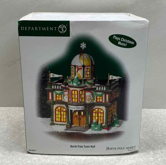 Dept. 56 North Pole Town Hall