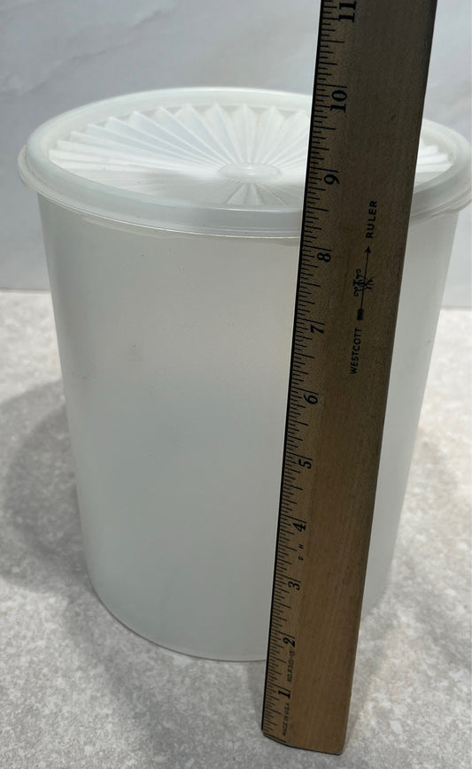 Covered Tupperware Container