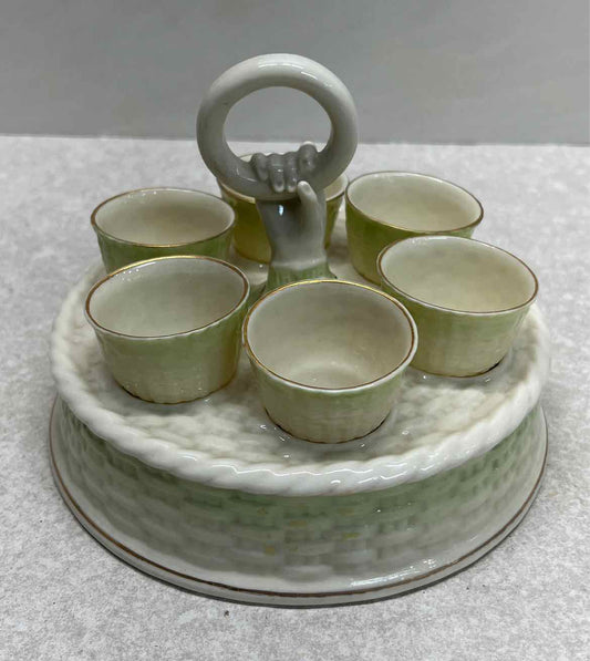 Belleek Egg Server