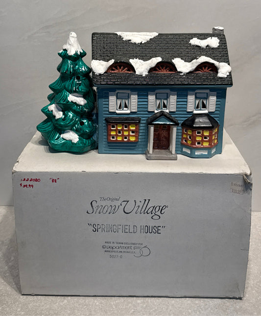 Dept. 56 Springfield House