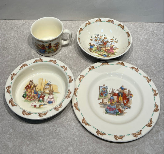 4 Piece Bunnykins Set