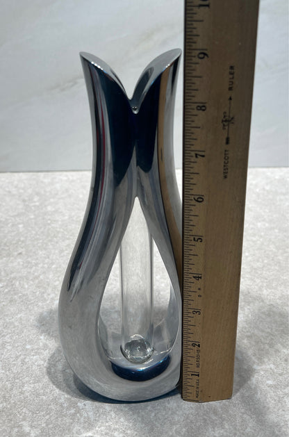 Nambe Teardrop Bud Vase