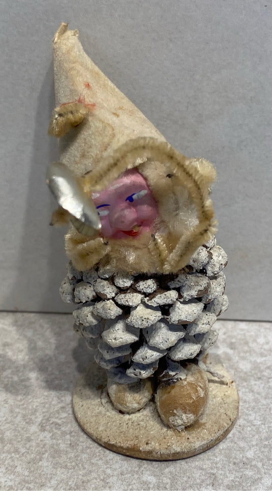 Vintage Pinecone Elf
