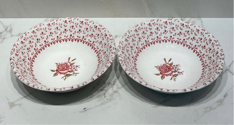 Set of 2 Johnson Bros. Plates