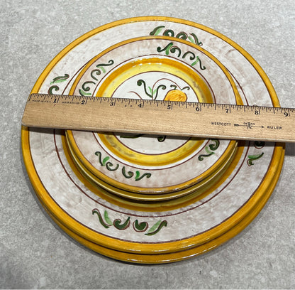 Set of 4 Stangl Plates