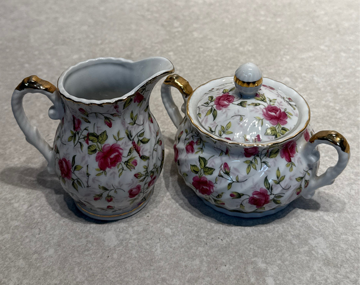 Lefton Sugar and CReamer