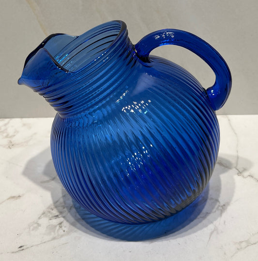 Blue Pitcher