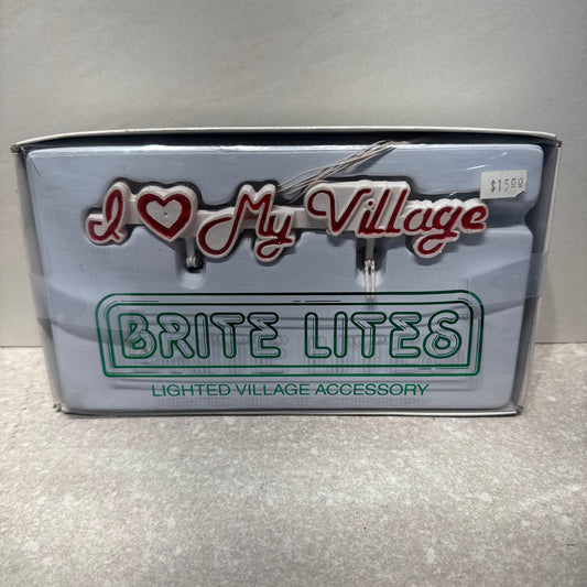 Dept. 56 Lighted Village Accessory