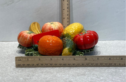 Majolica Fruit Dish Alvaho Jose