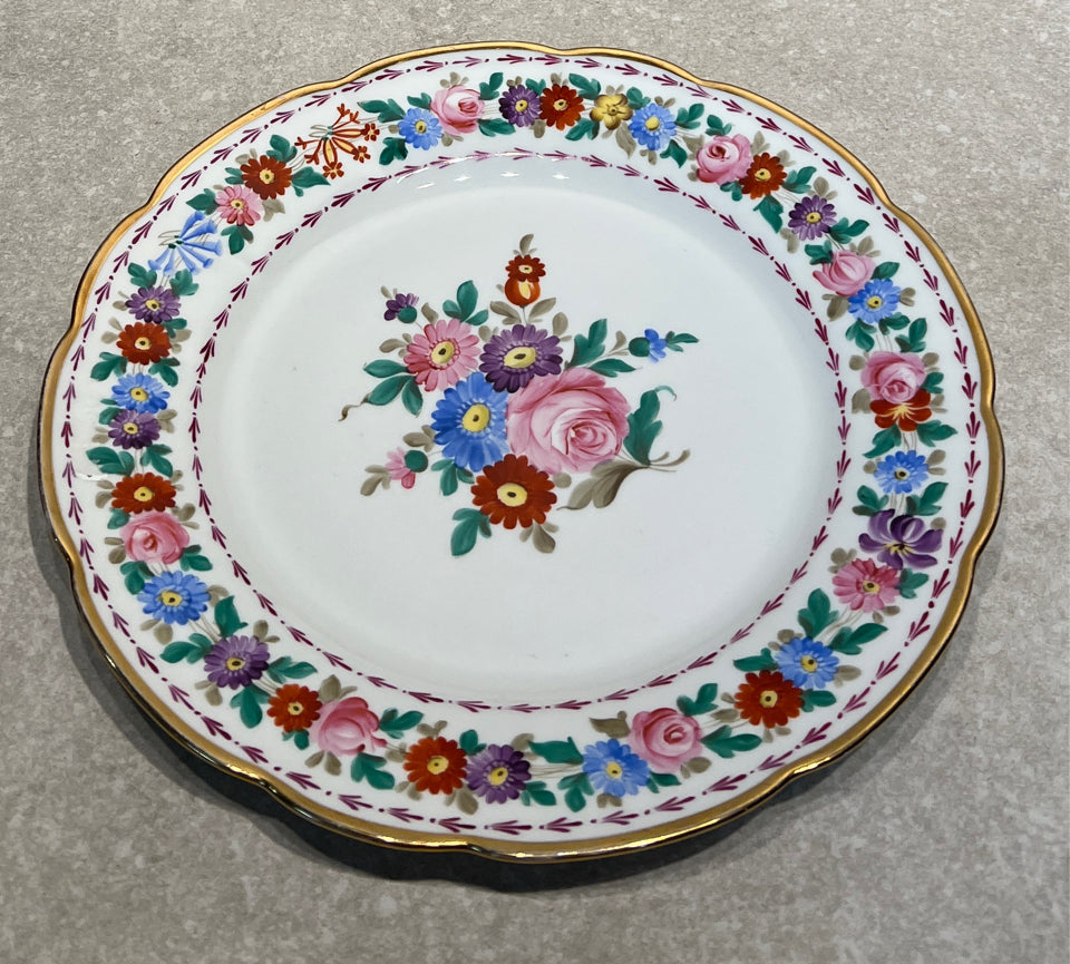 Floral Plate