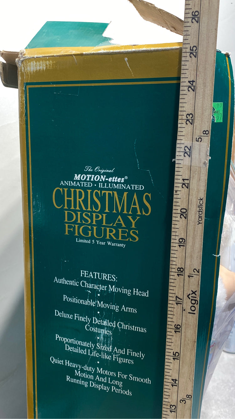 Animated Santa and Mrs. Claus