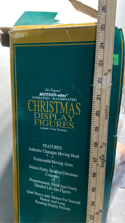 Animated Santa and Mrs. Claus