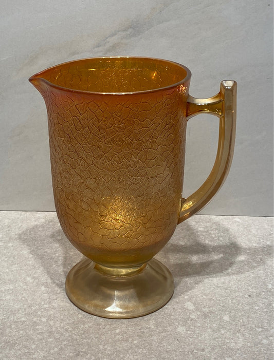 Carnival Glass Pitcher