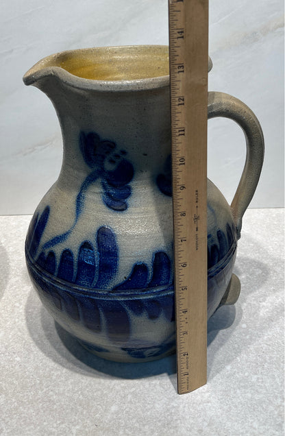 Pottery Pitcher And Bowl (As-Found)