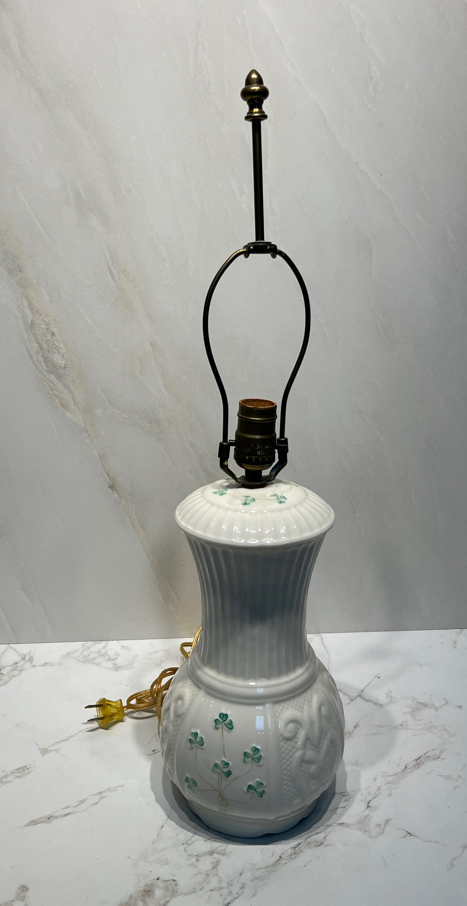 Belleek Lamp (As-Found No Shade)
