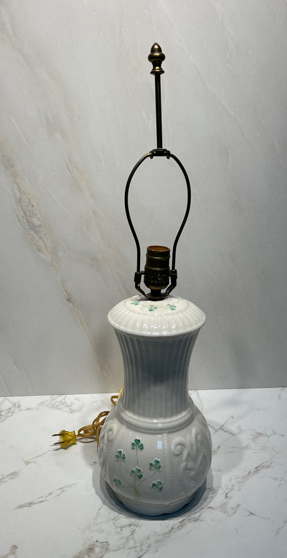 Belleek Lamp (As-Found No Shade)