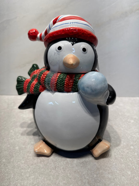 Penguin Cookie Jar