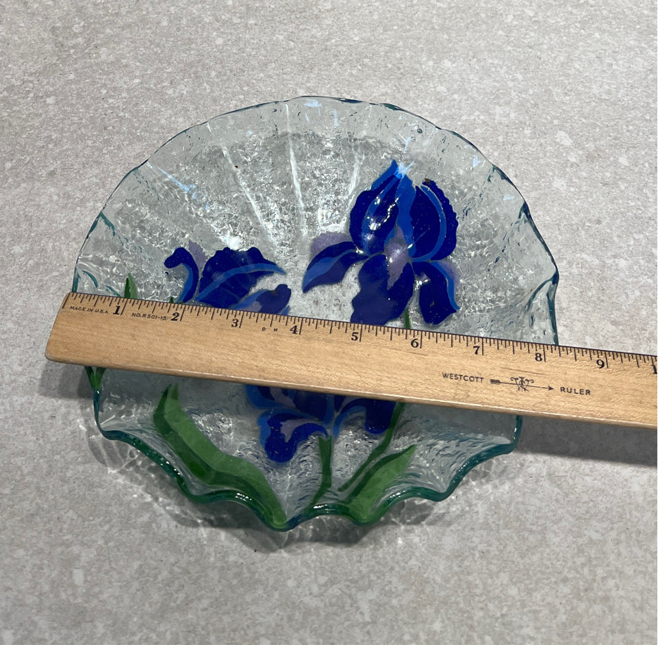 Anne Ross Fused Glass  Bowl