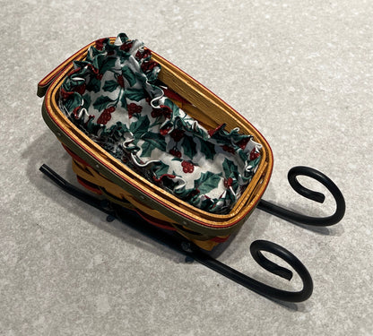 Longaberger Sleigh Basket