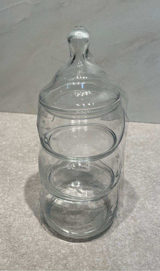 Princess House Nesting Jars
