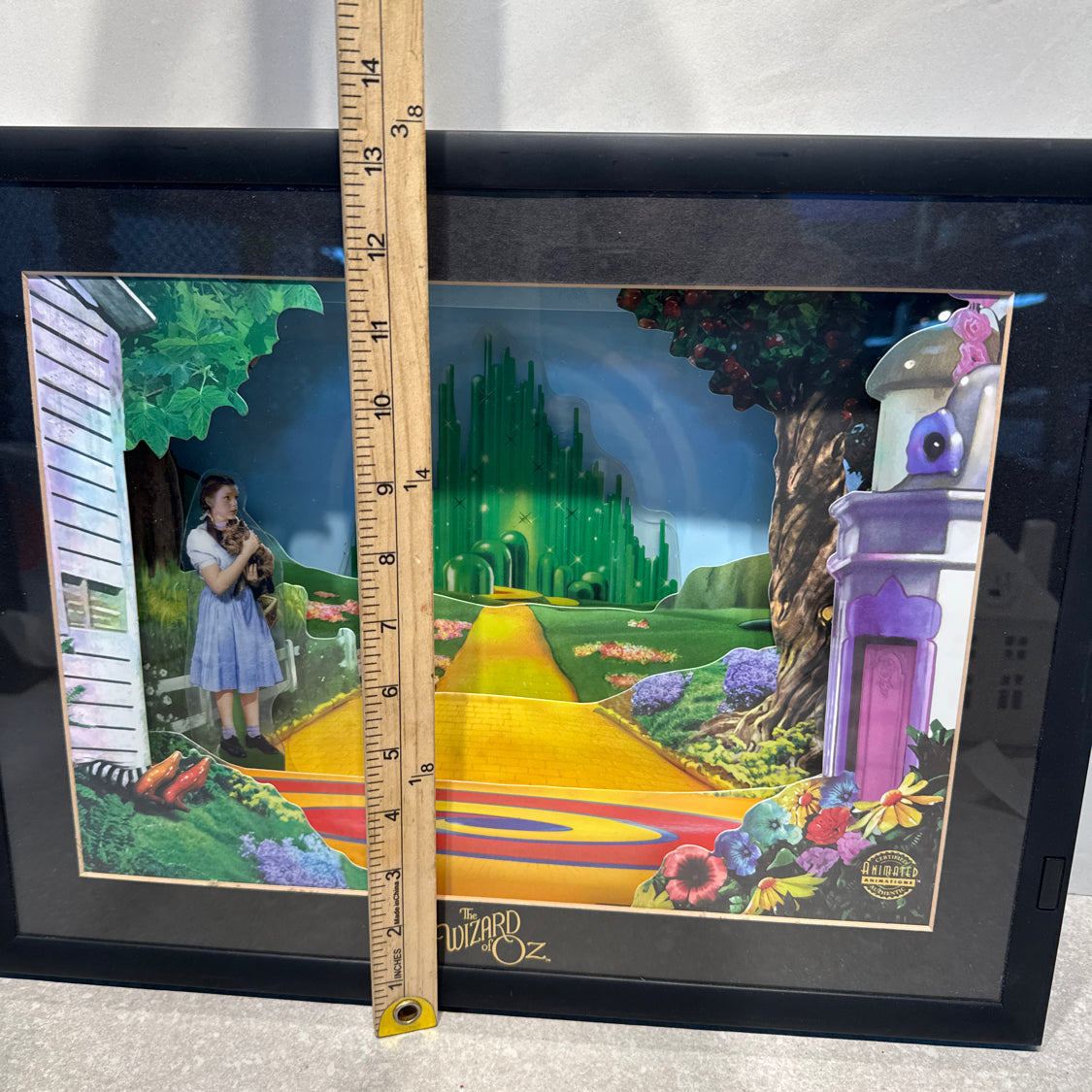 Animated Wizard of Oz Wall Decor - as is
