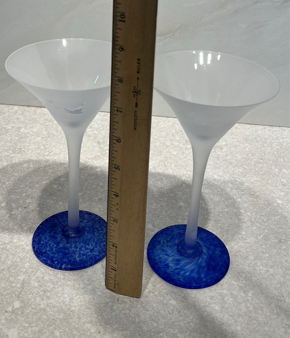 Set of 2 Martini GLasses