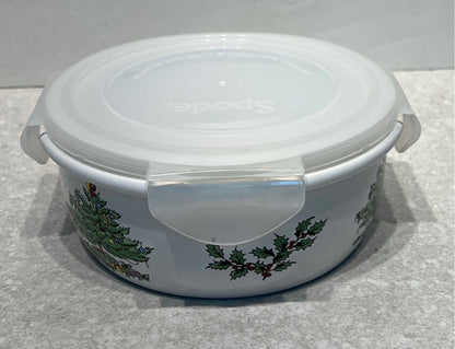 Covered Spode Bowl