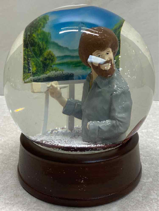 Bob Ross Snow Globe