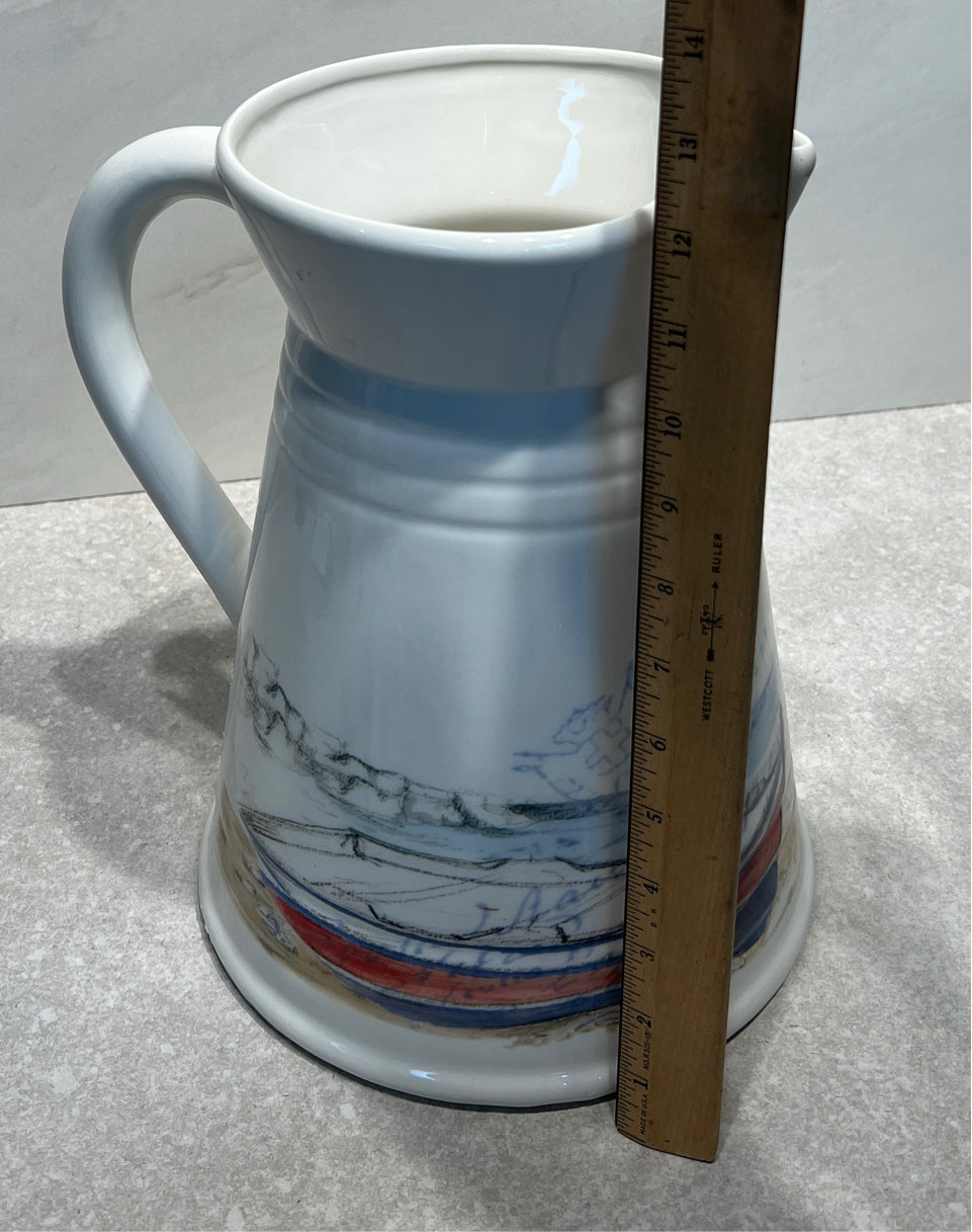 Lighthouse Pitcher