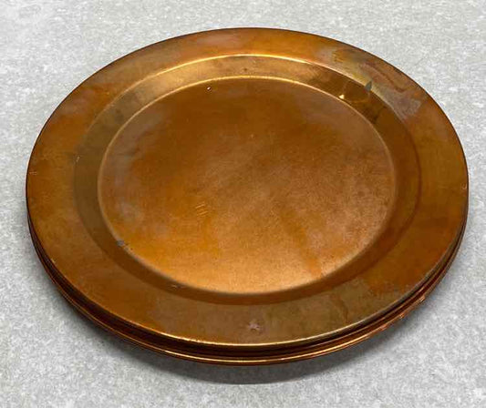 Set of 7 Copper Plates