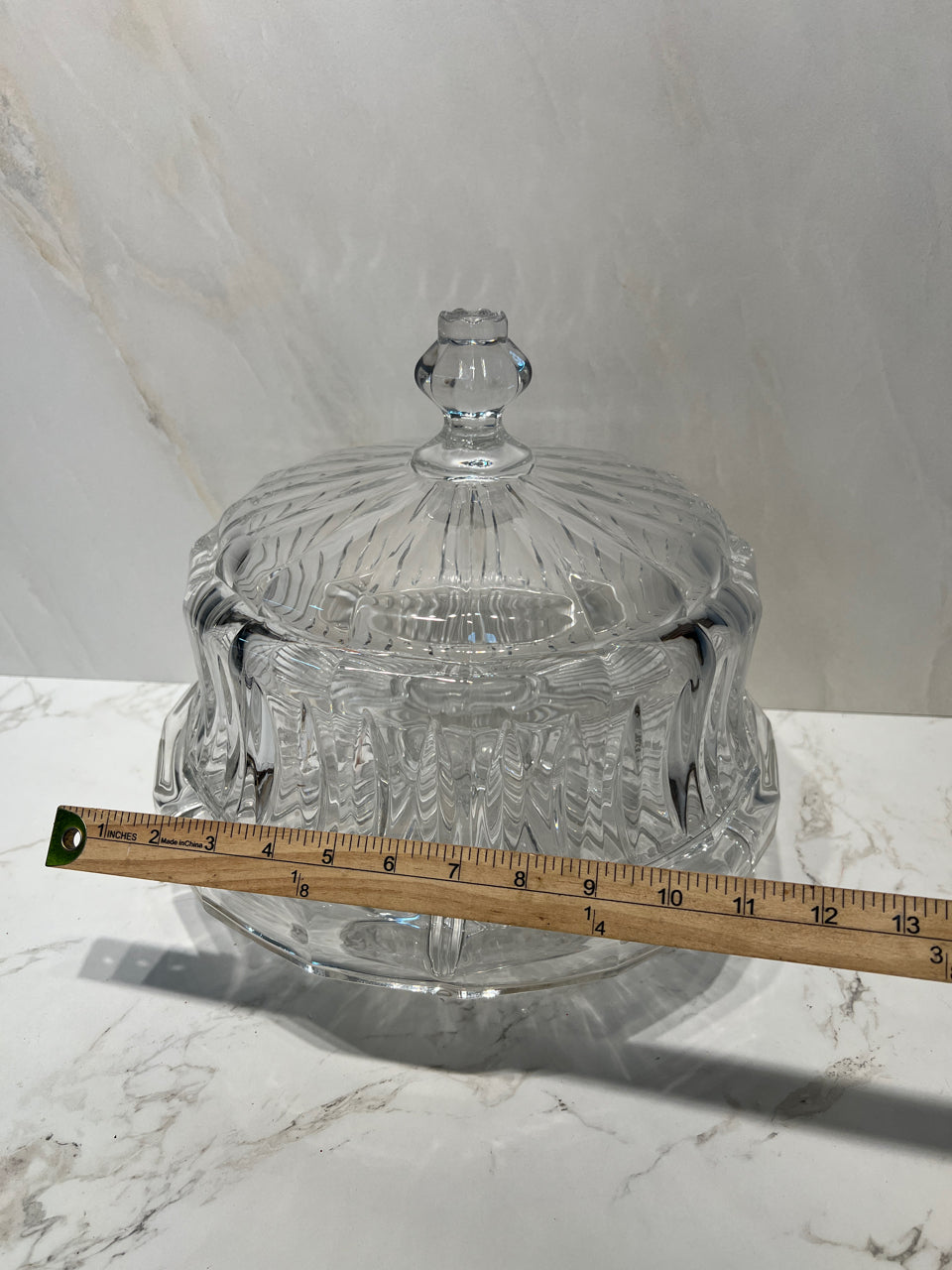 Covered Cake Plate