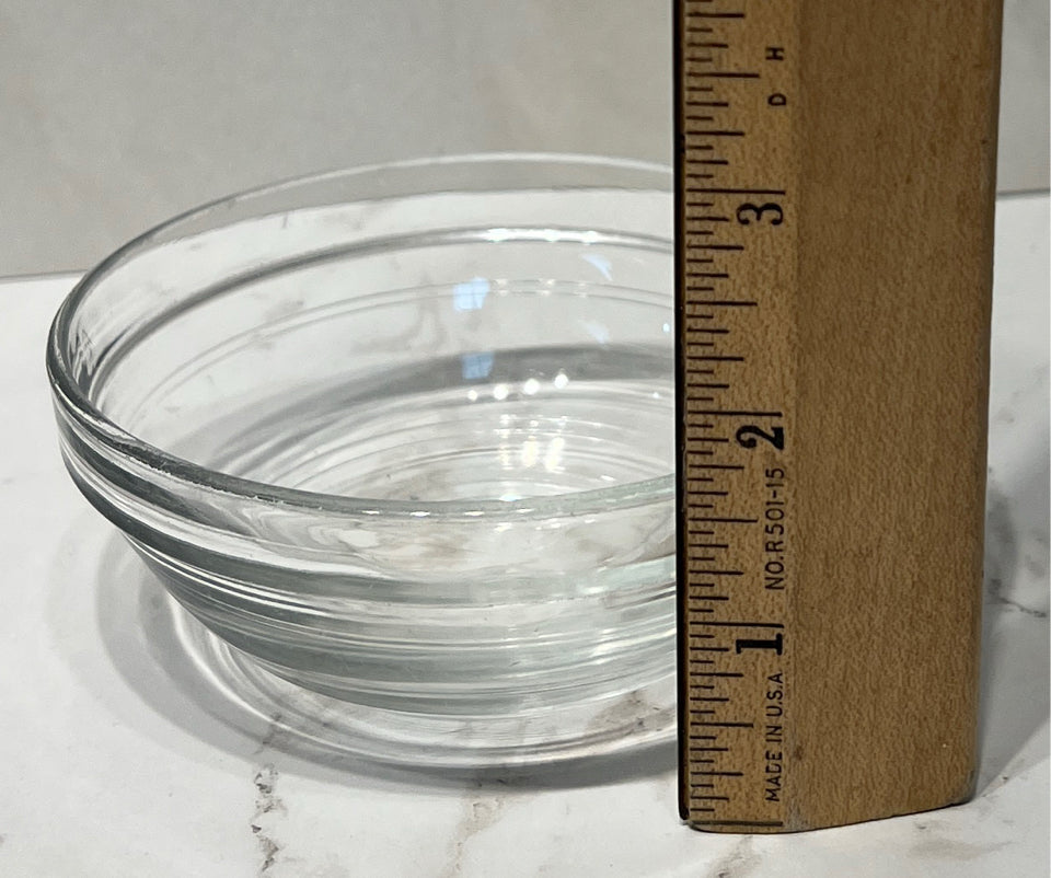 Set of 3 Glass Bowls