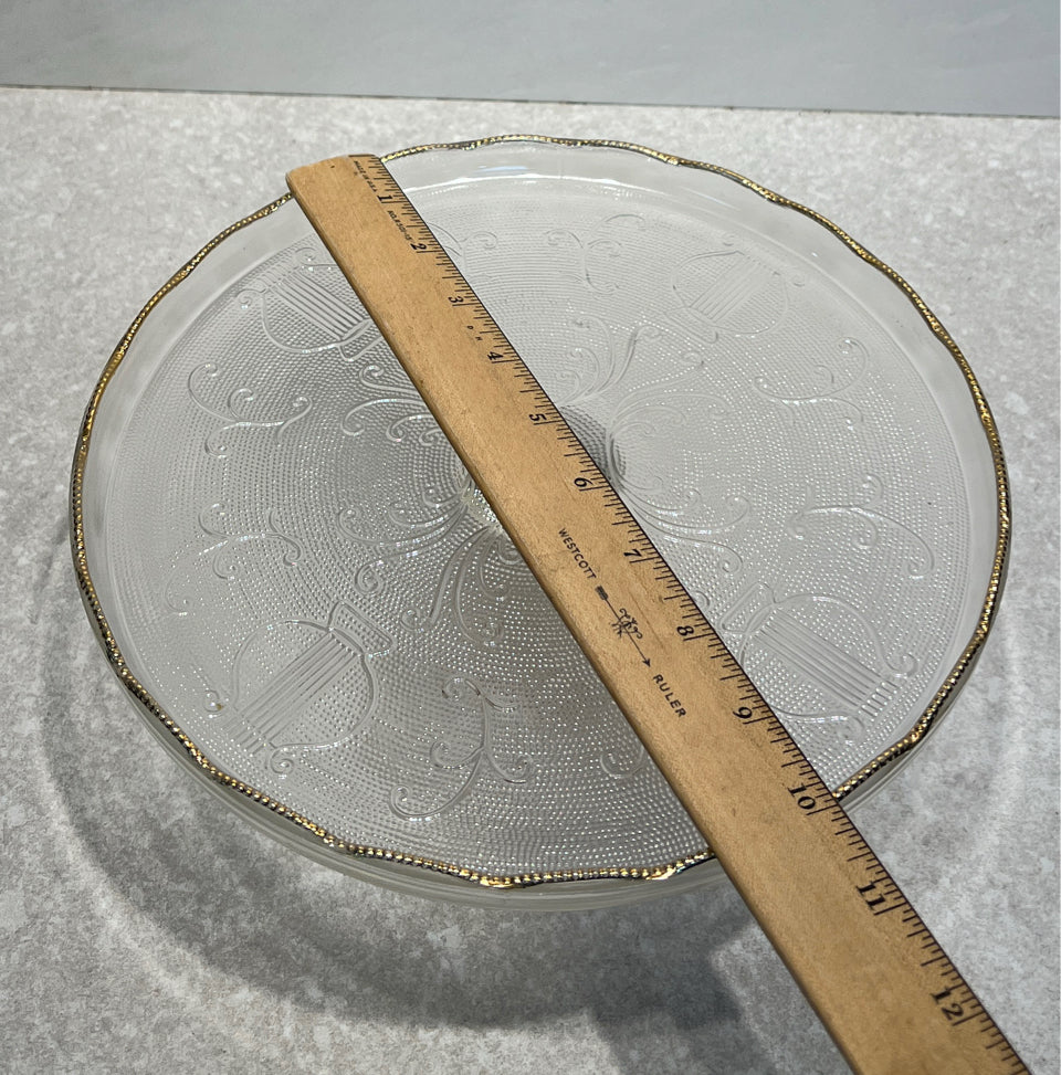 Harp Cake Plate