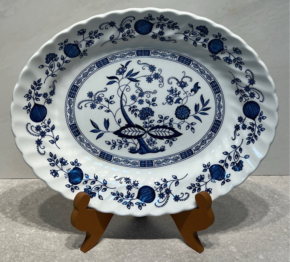 Blue Onion Platter