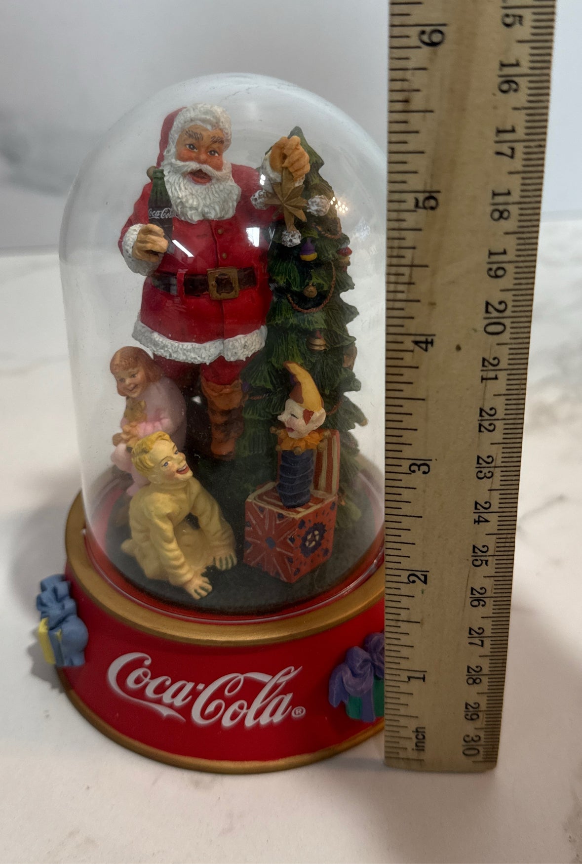 Frianklin Mint Coca Cola Santa