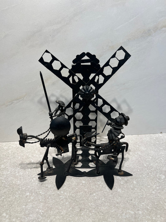 Don Quixote Metal Sculpture