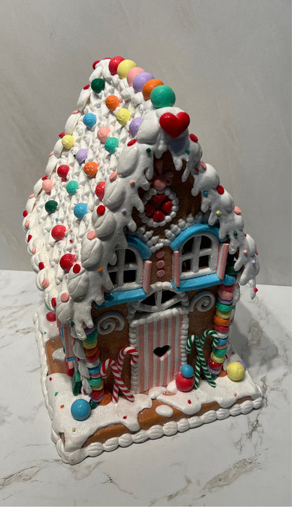 Light Up Gingerbread House