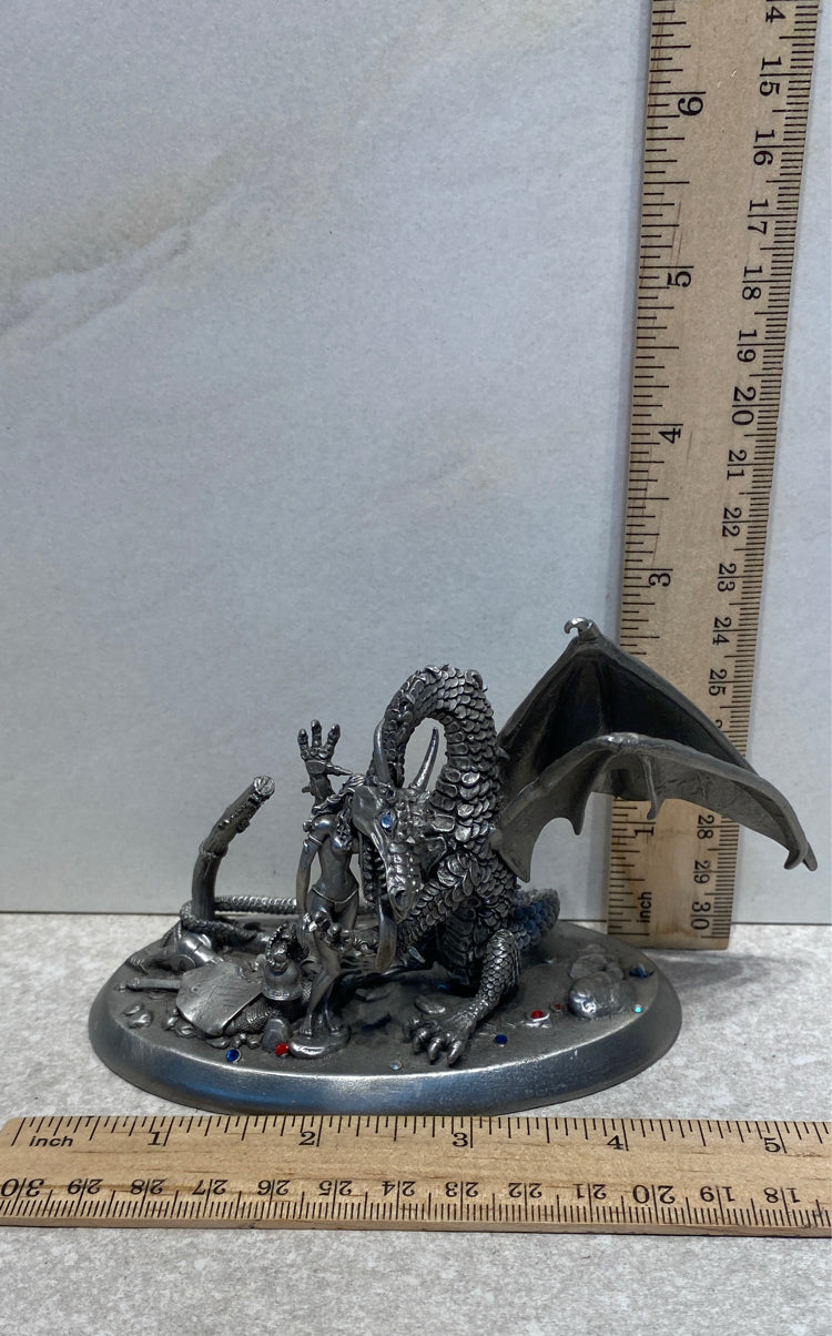 Dragon pewter Figurine