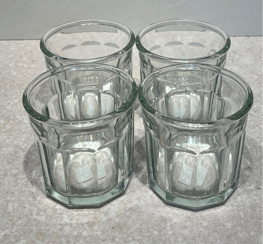 Set of 4 Crate and Barrel Glasses