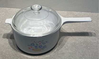 Country Cornflower Corning Ware Casserole