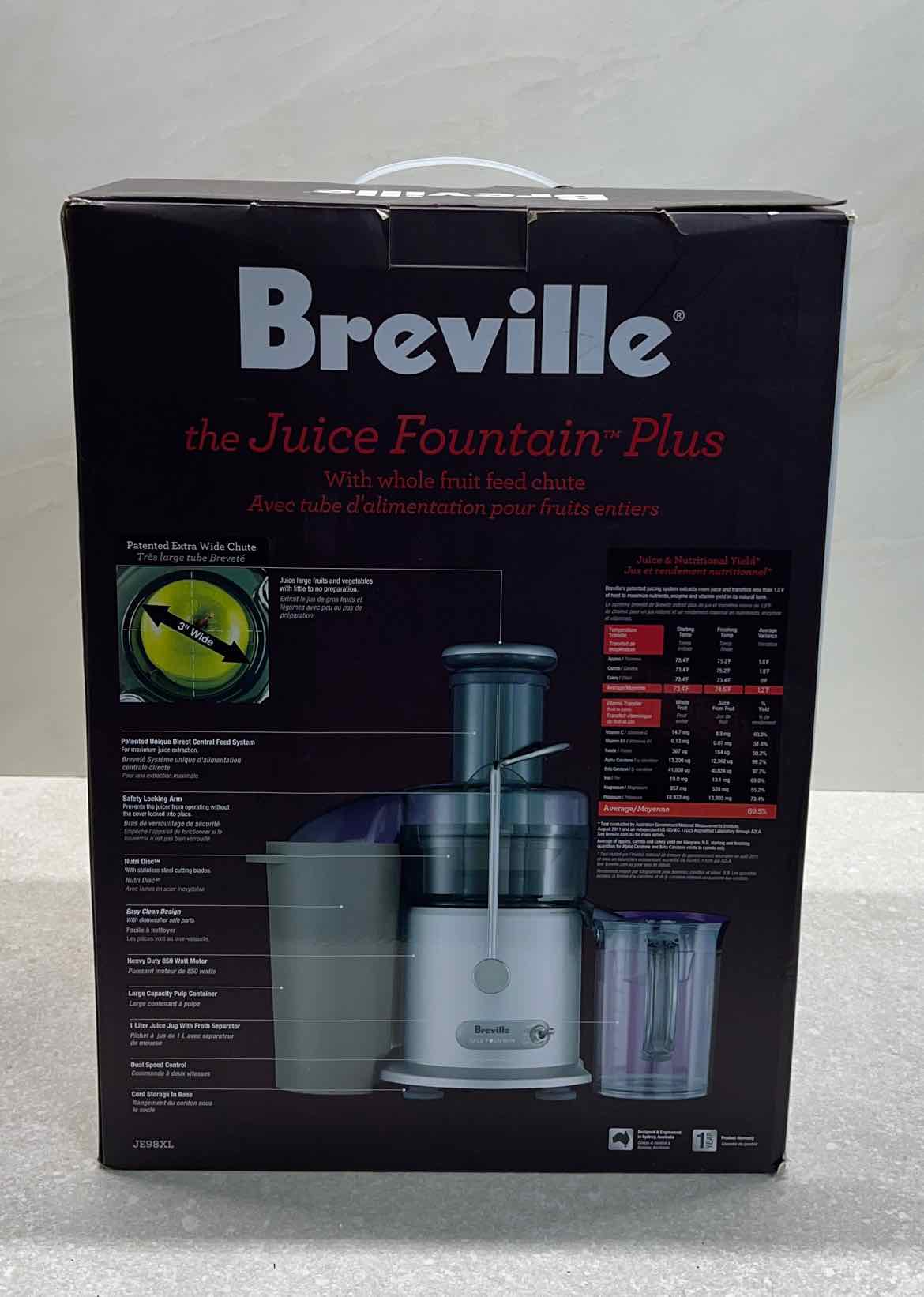 Breville Juicer New In Box