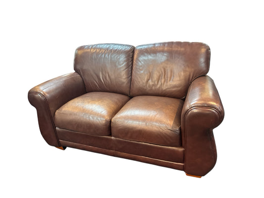 Leather Master Loveseat