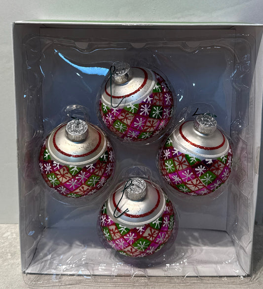 Set of 4 Ornaments