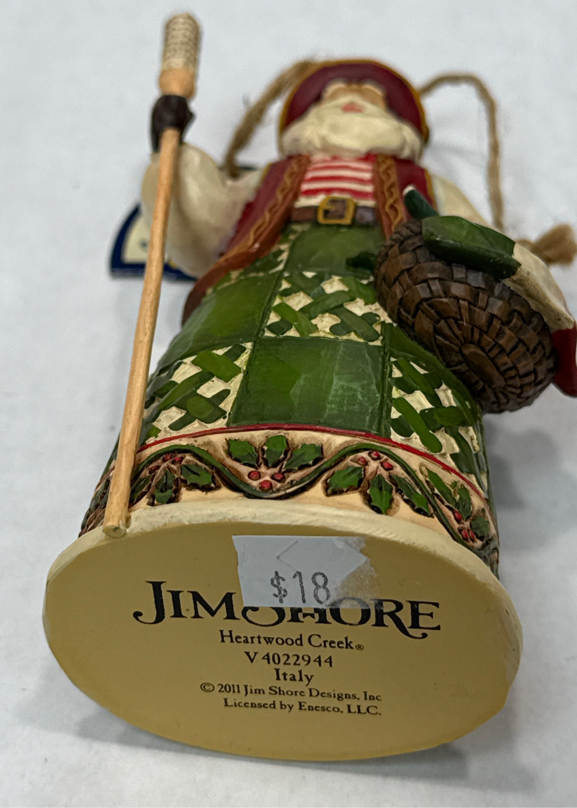 Jim Shore Santa Ornament