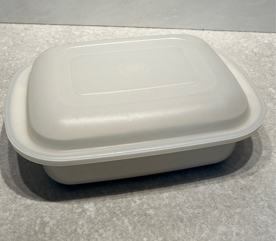 Covered Tupperware Bowl