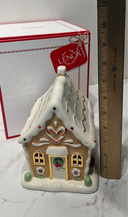 Lenox Gingerbread House - as is