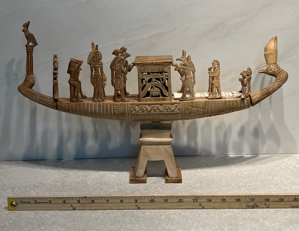 Carved Boat