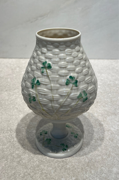Belleek 2-Piece Hurricane Lamp