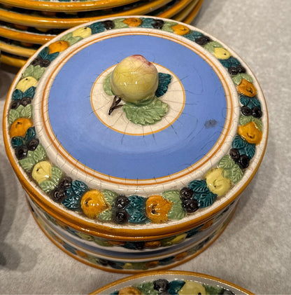 Italy Majolica Dinnerware Set