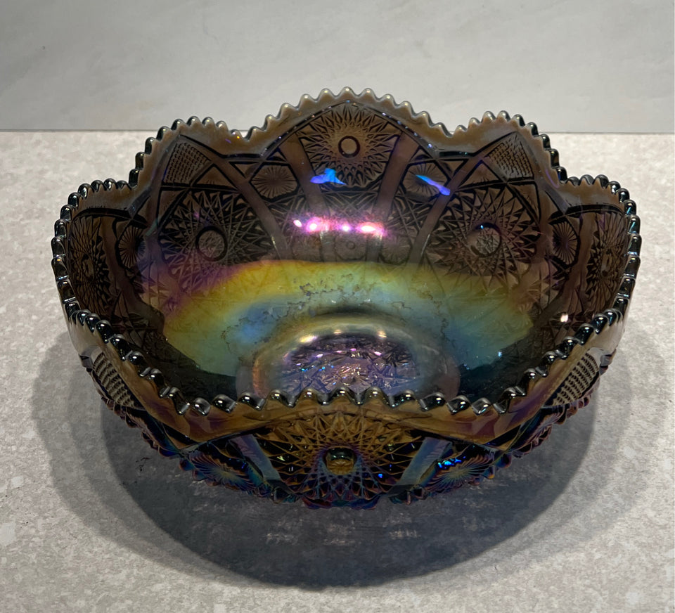 Carnival Glass Bowl